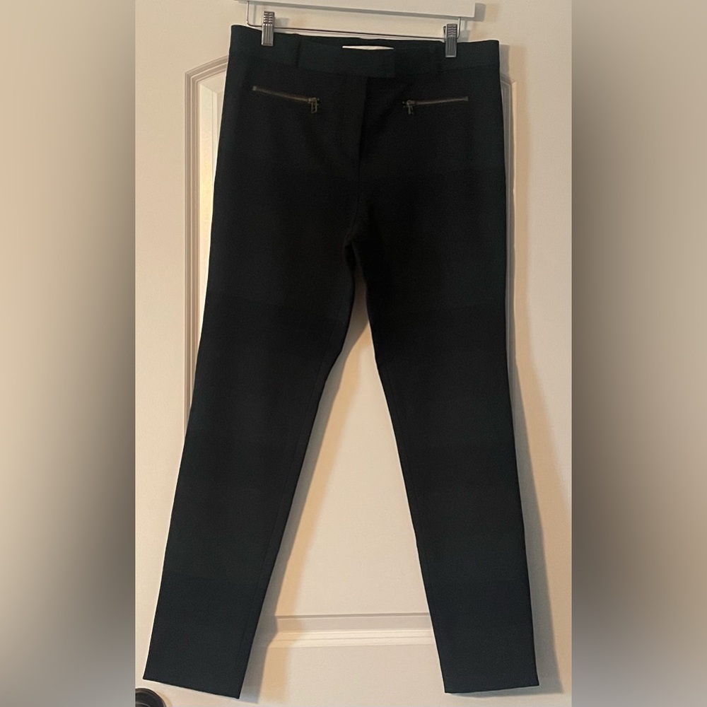 Veronica Beard Stellan Striped Cigarette Ankle Pants